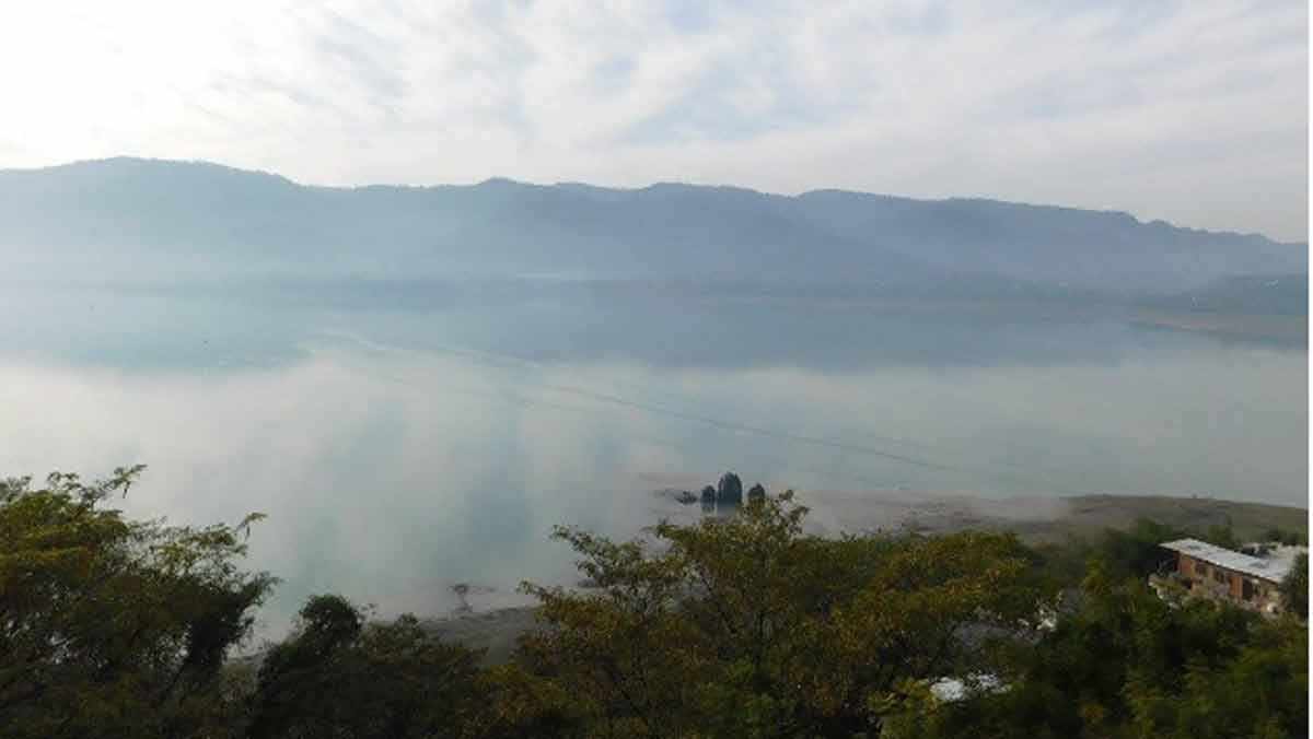 Govind Sagar Lake from Lake View Hotel