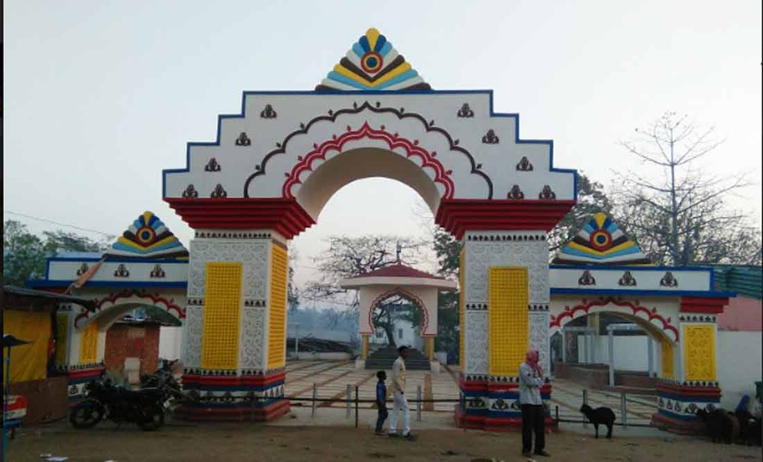 entry gate rajrappa mandir