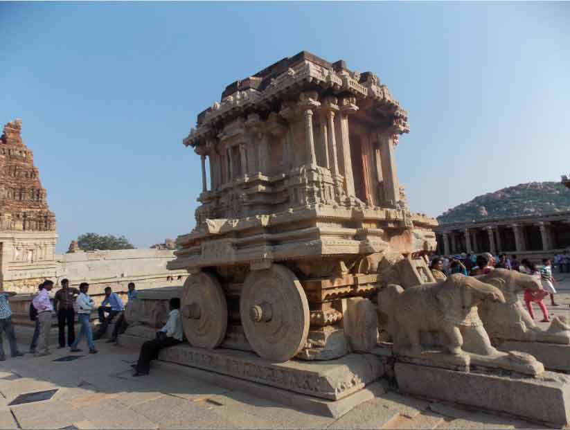 chariyot in bitthal temple 