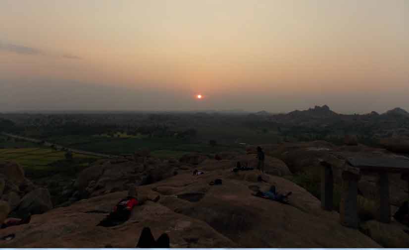 sunset from Malyawanta hill