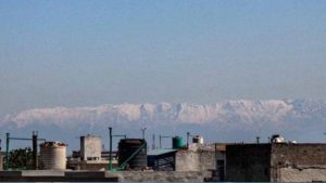 dhauladhar from jalandhar
