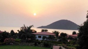 sunrise on Chilika Lake